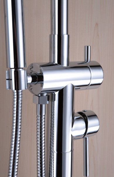 Fritstående badekarsarmatur 8028