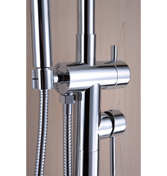 Fritstående badekarsarmatur 8028