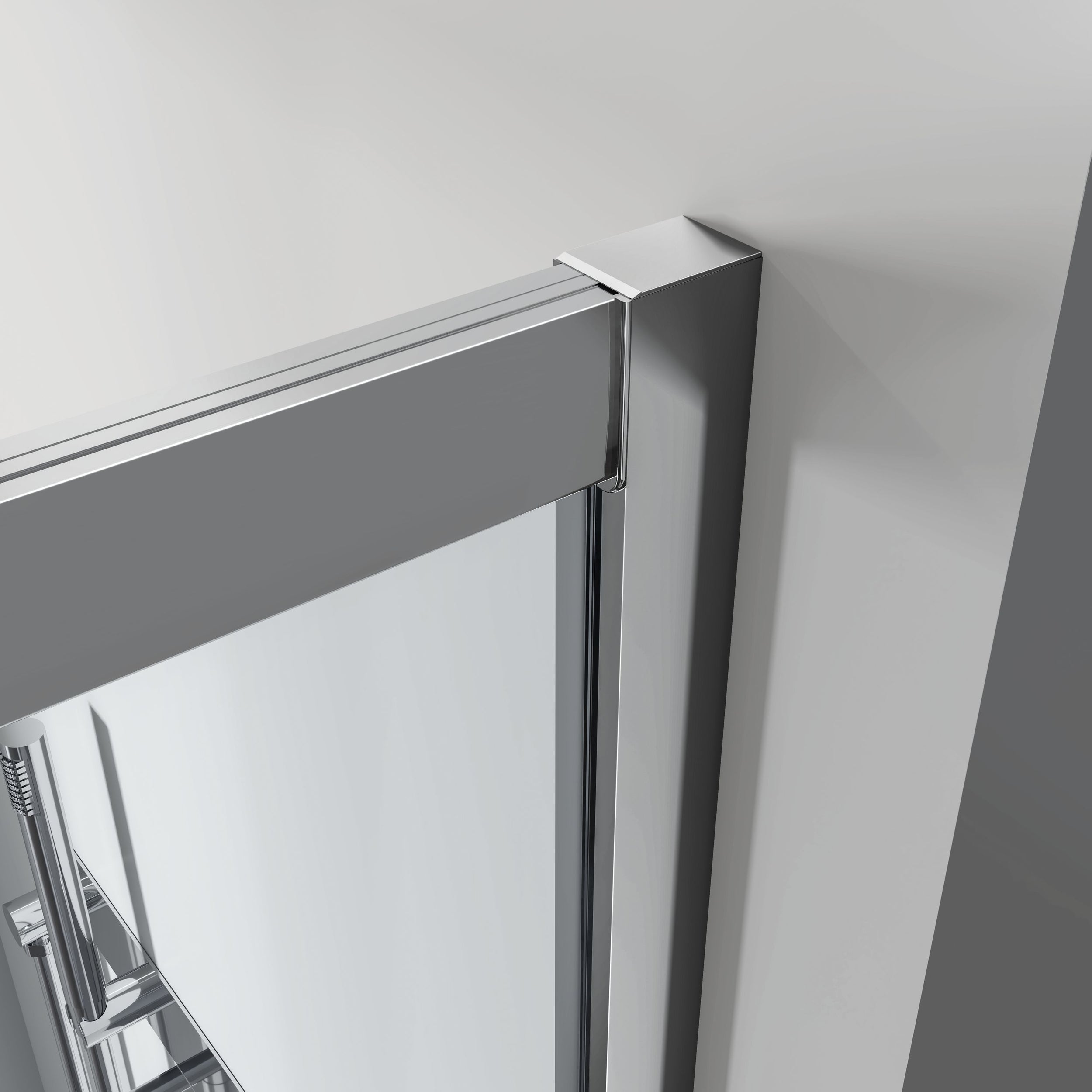 Hjørnebruser med skydedør NT504