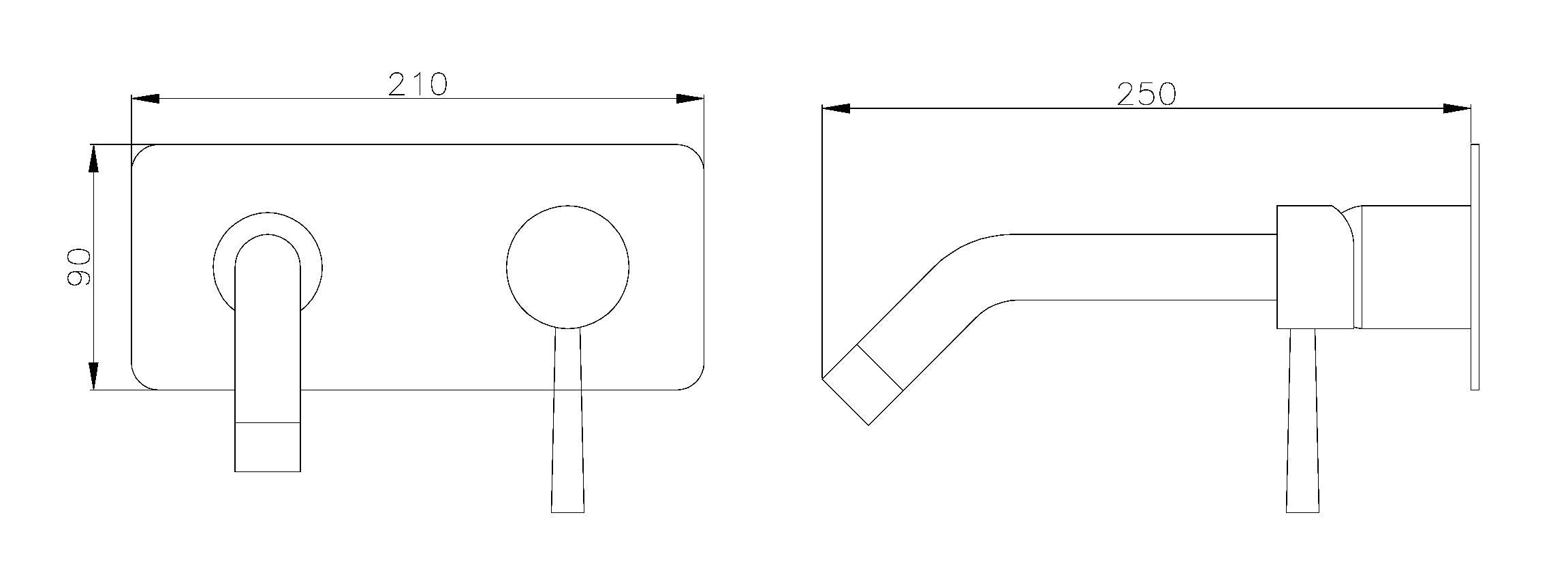 Håndvaskarmatur XX0539B