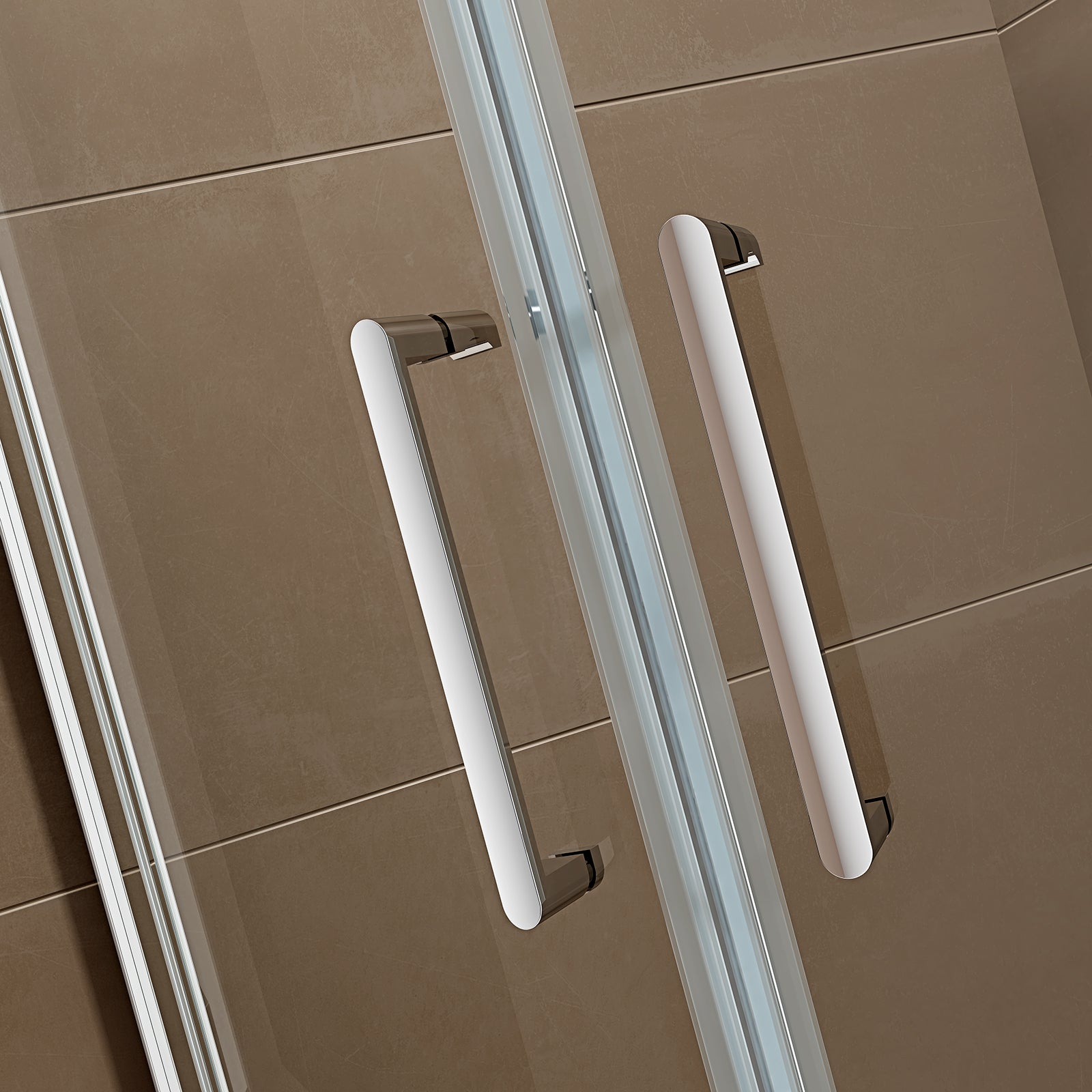 Rund bruser EX406A med to hængslede døre