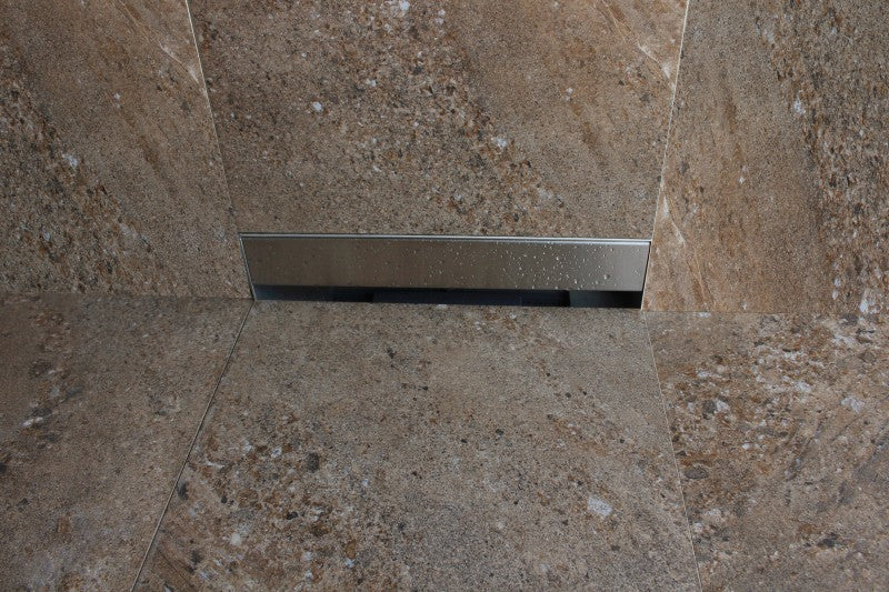 Vægafløb i rustfrit stål Duschafløb WD-GT02