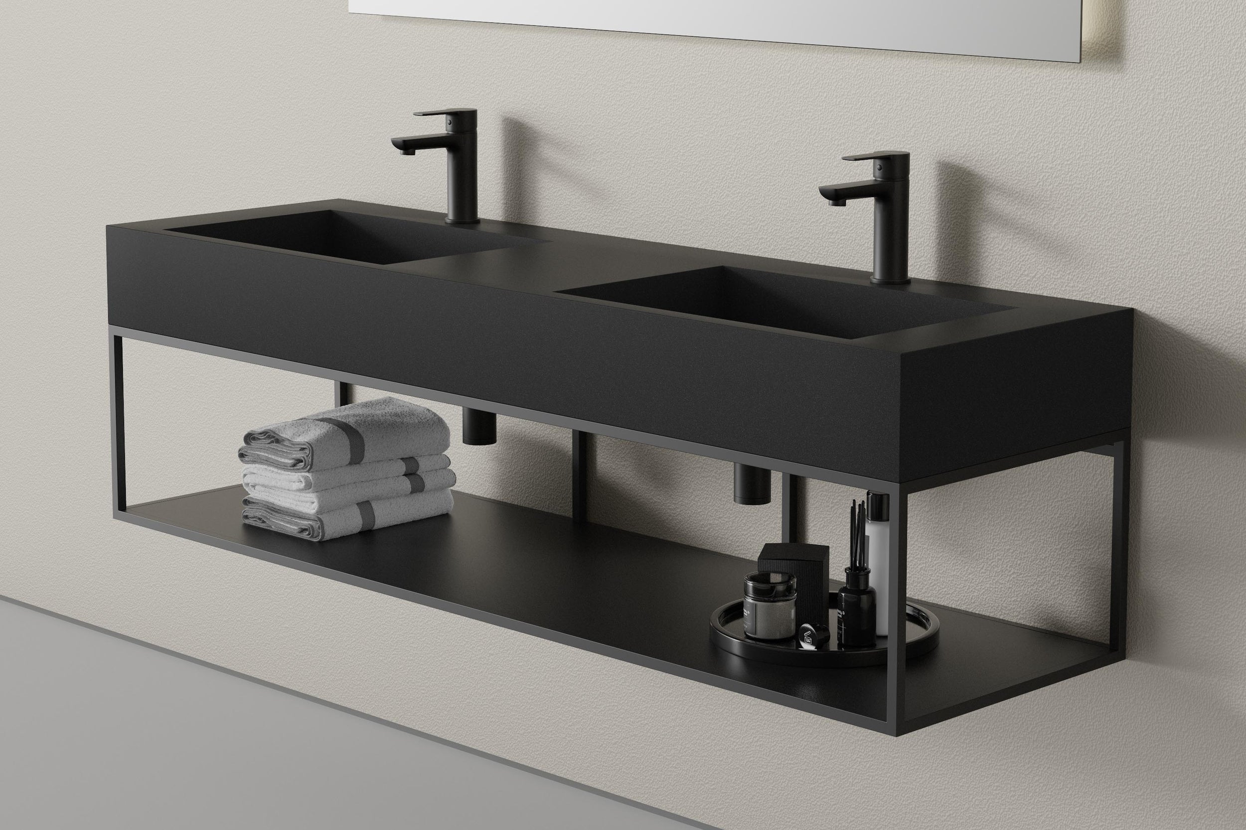 Vaskeskab understel 150S