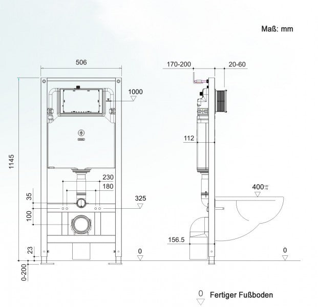 WC komplet pakke 43: WC B-8030R Sort