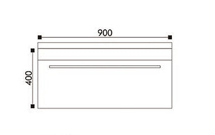 Badeværelsesmøbelsæt T900 Basic