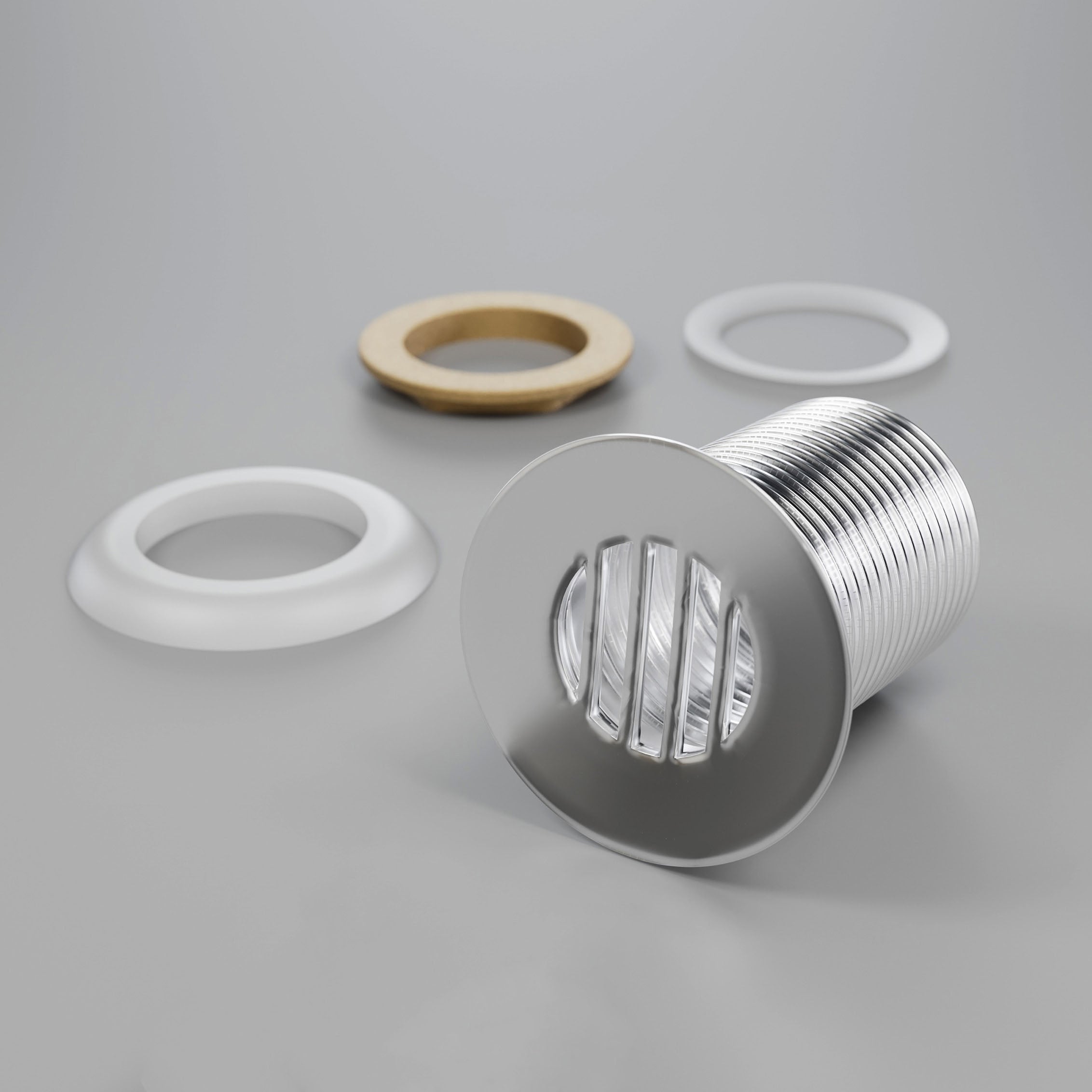 FLOWTEC afløbsventil med si