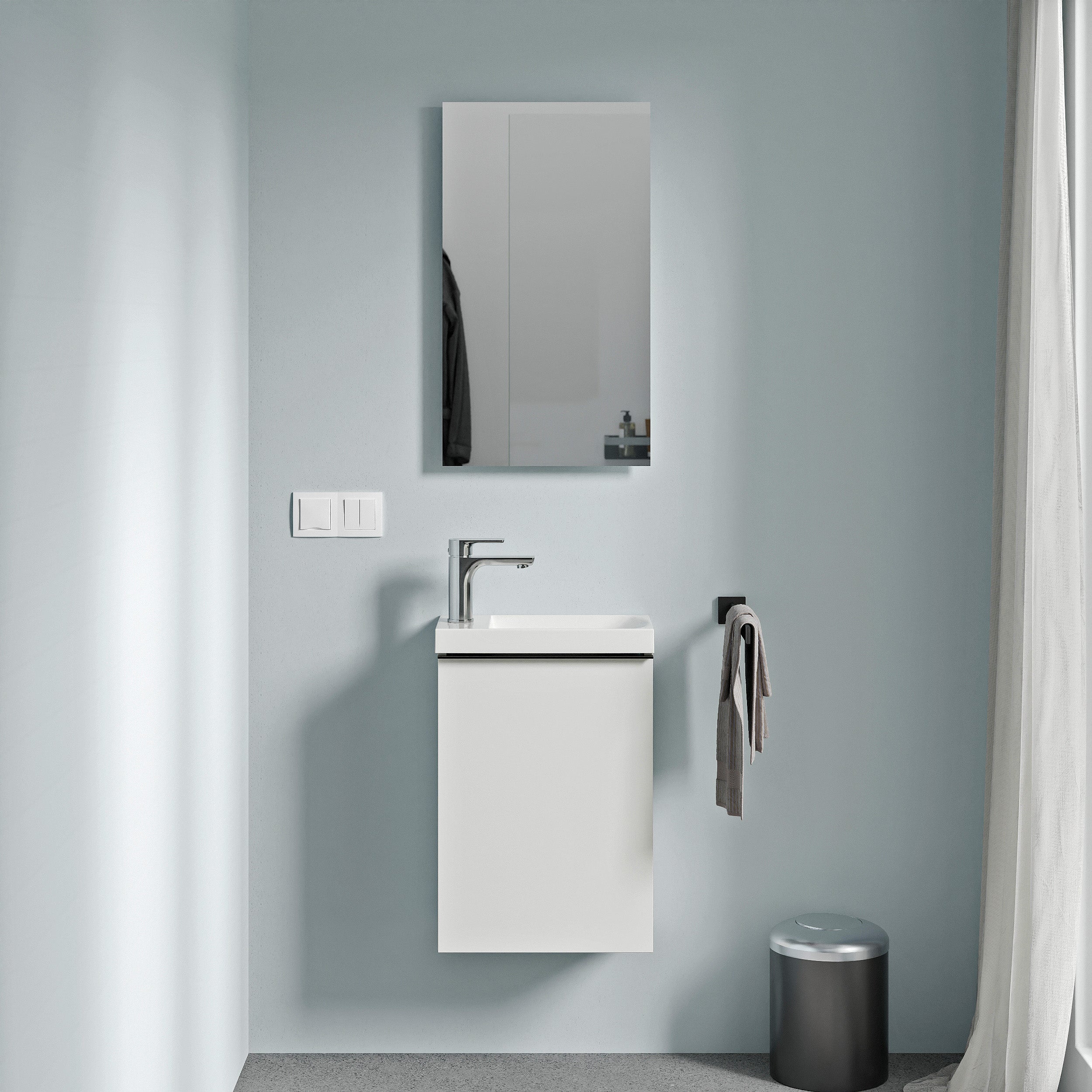 Gæstetoilet Badmøbelsæt TIM 40