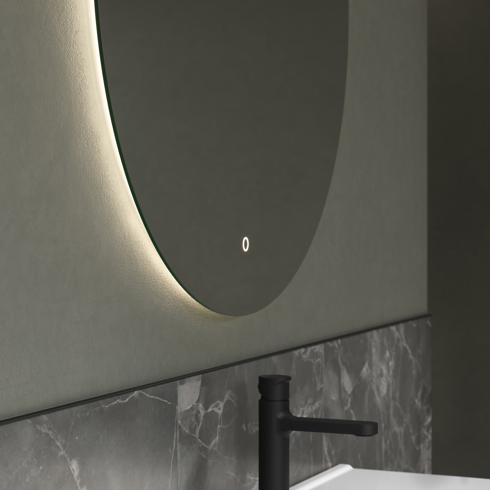 LED Lichtspiegel 2712 - 2.0 rund - 80 cm