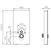 WC komplet pakke 33: WC B-8030R Sort