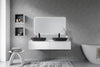 Vanity unit ARCTIC 1400 White Softtouch til bordvask