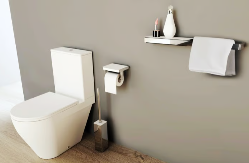 Toiletbørsteholder i ædel messing SDLTBH
