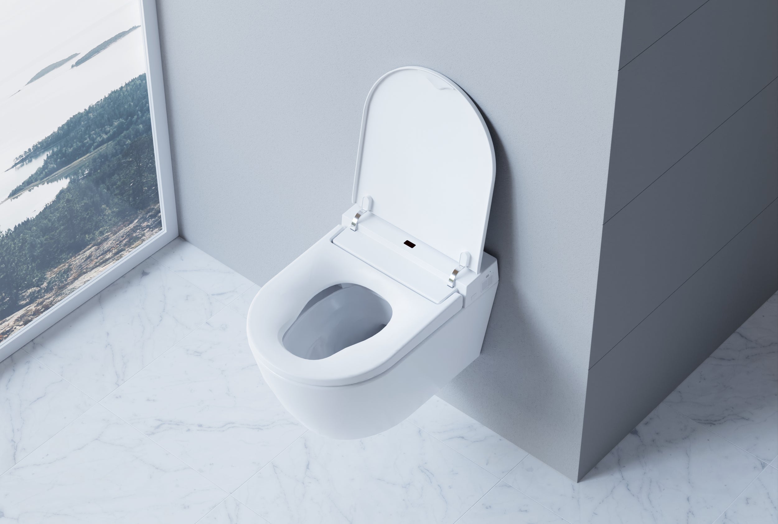 Douchetoilet 540 PRO Hvid
