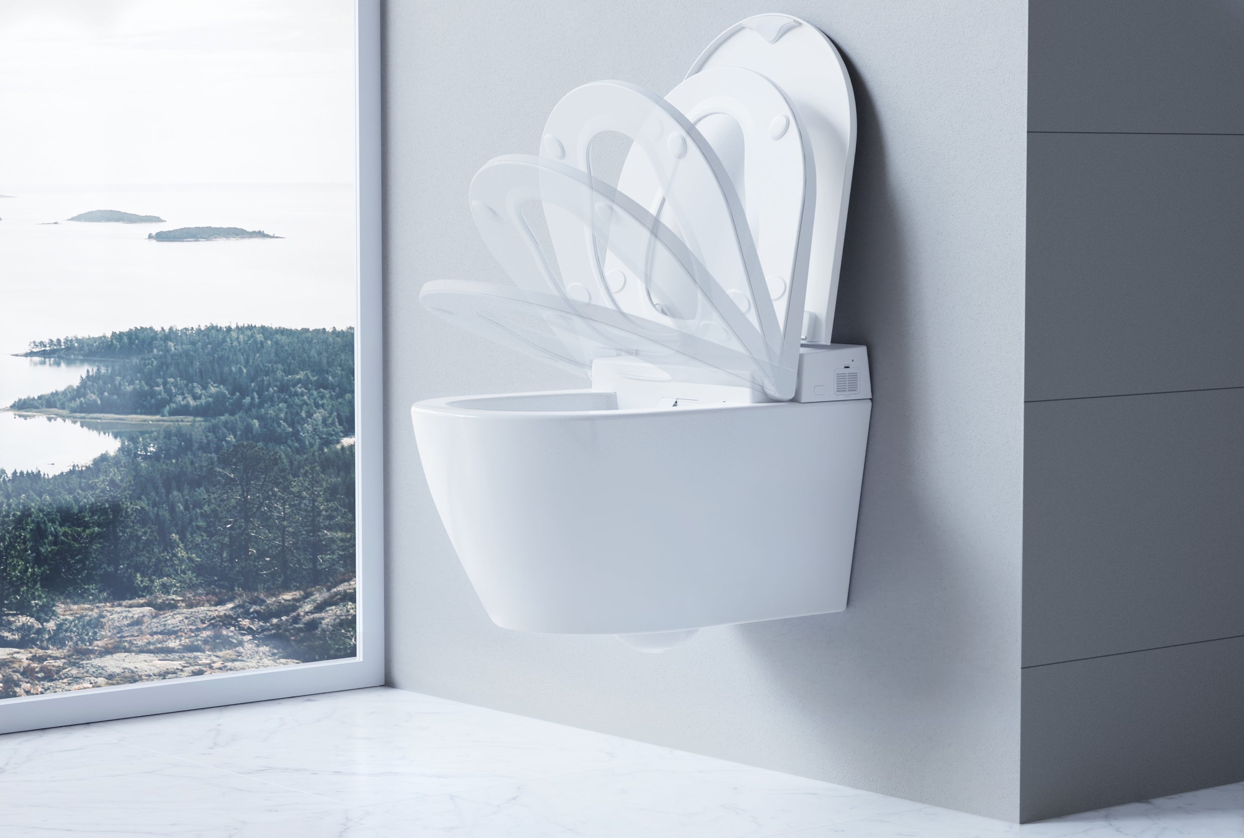 BERNSTEIN BRUSEBAD TOILET 540 PRO