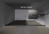 Indbygningsbruser med skydedør Soft-Close DX906 FLEX