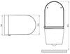 Komplet toiletpakke 37: DUSCH-WC PRO+ 1102