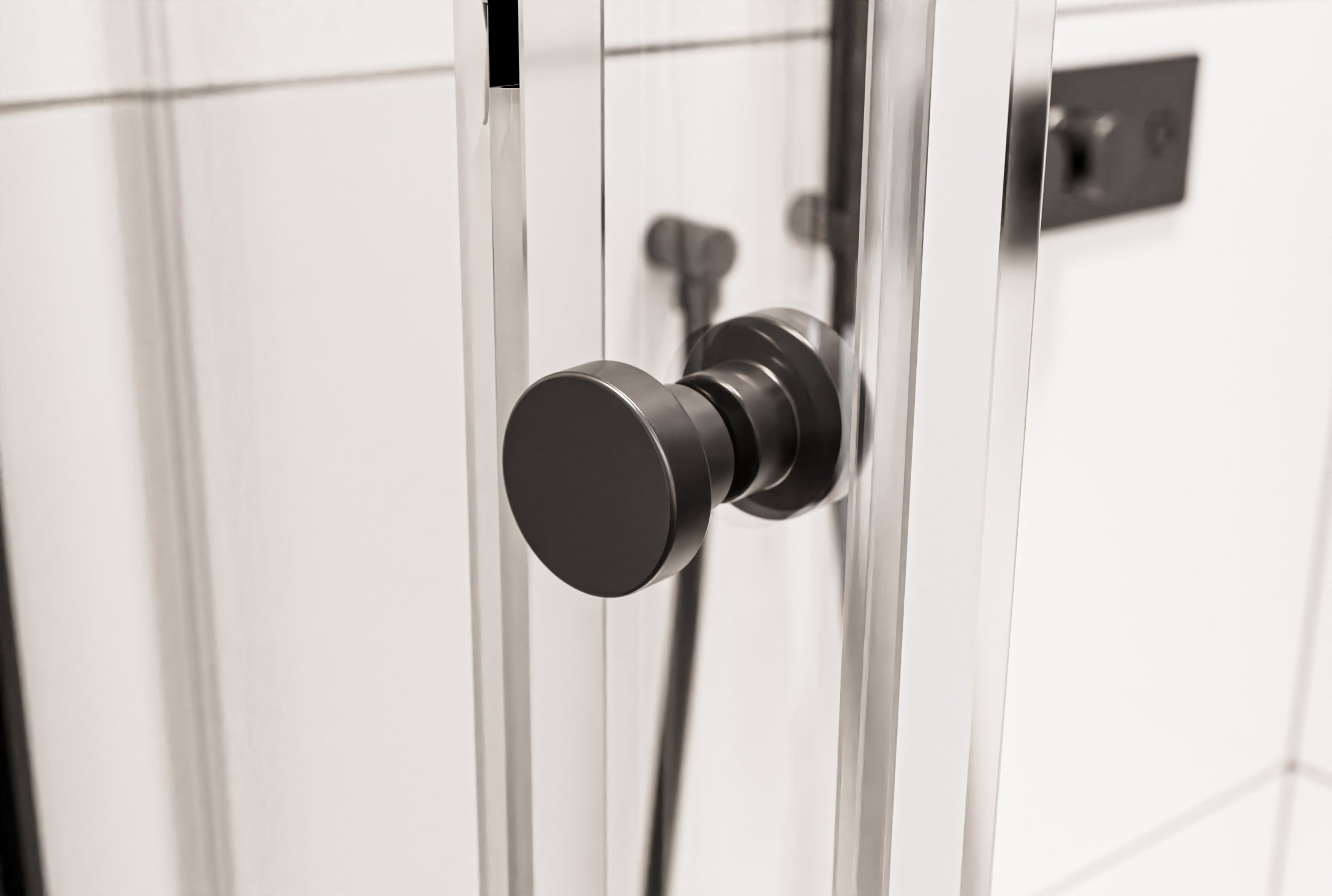 Rund bruser NT509 med skydedøre