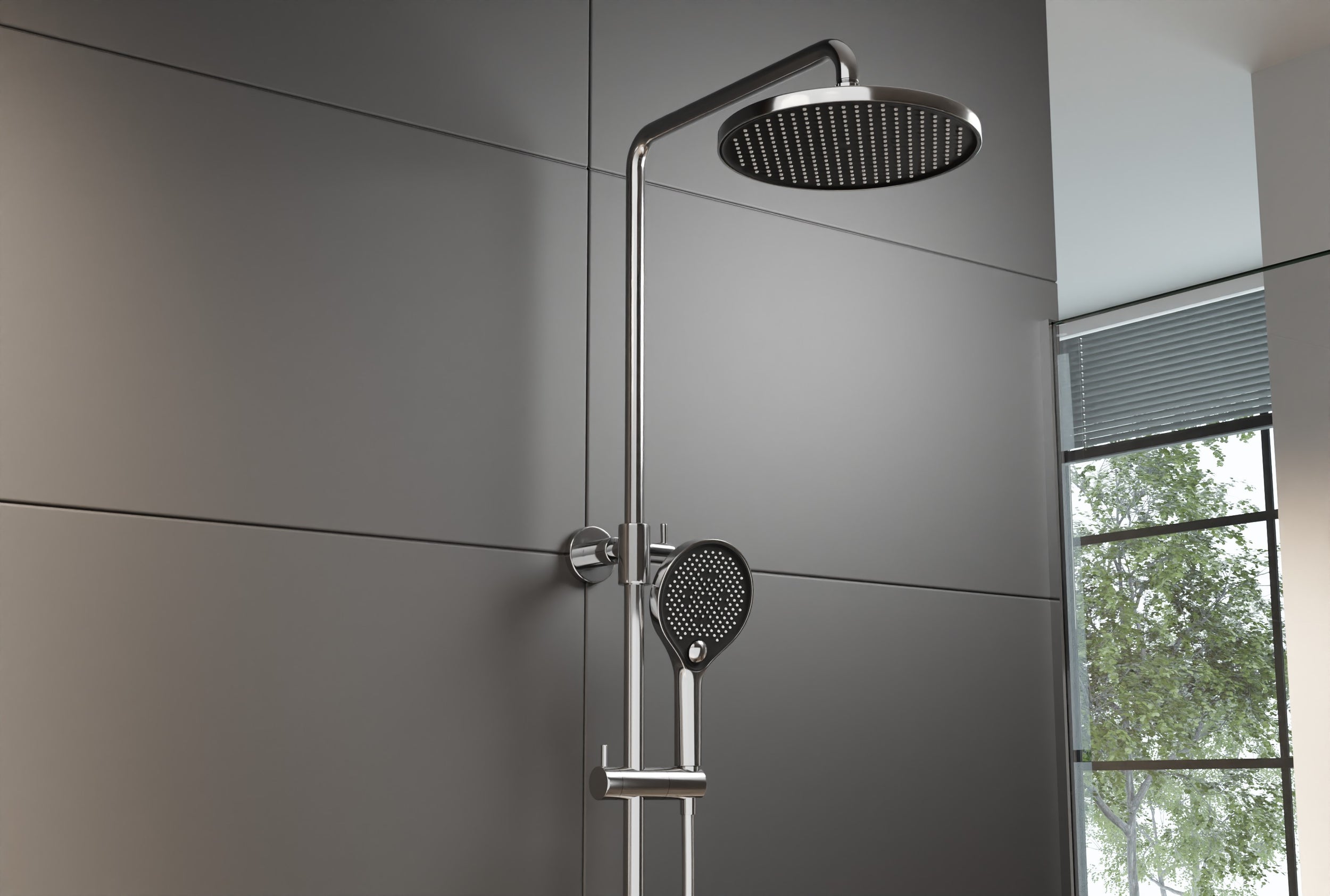 Design brusesøjle termostat 8221 BASIC