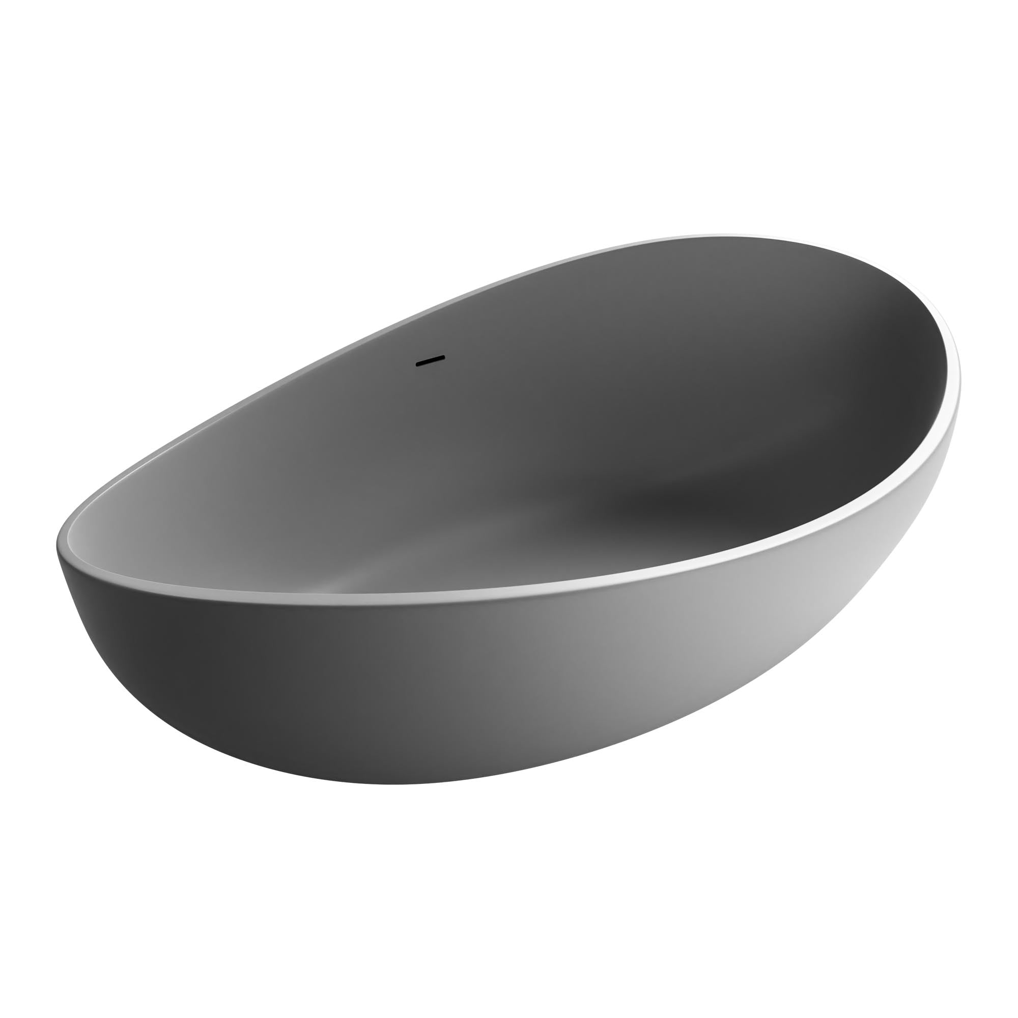 Fritstående badekar WAVE STONE