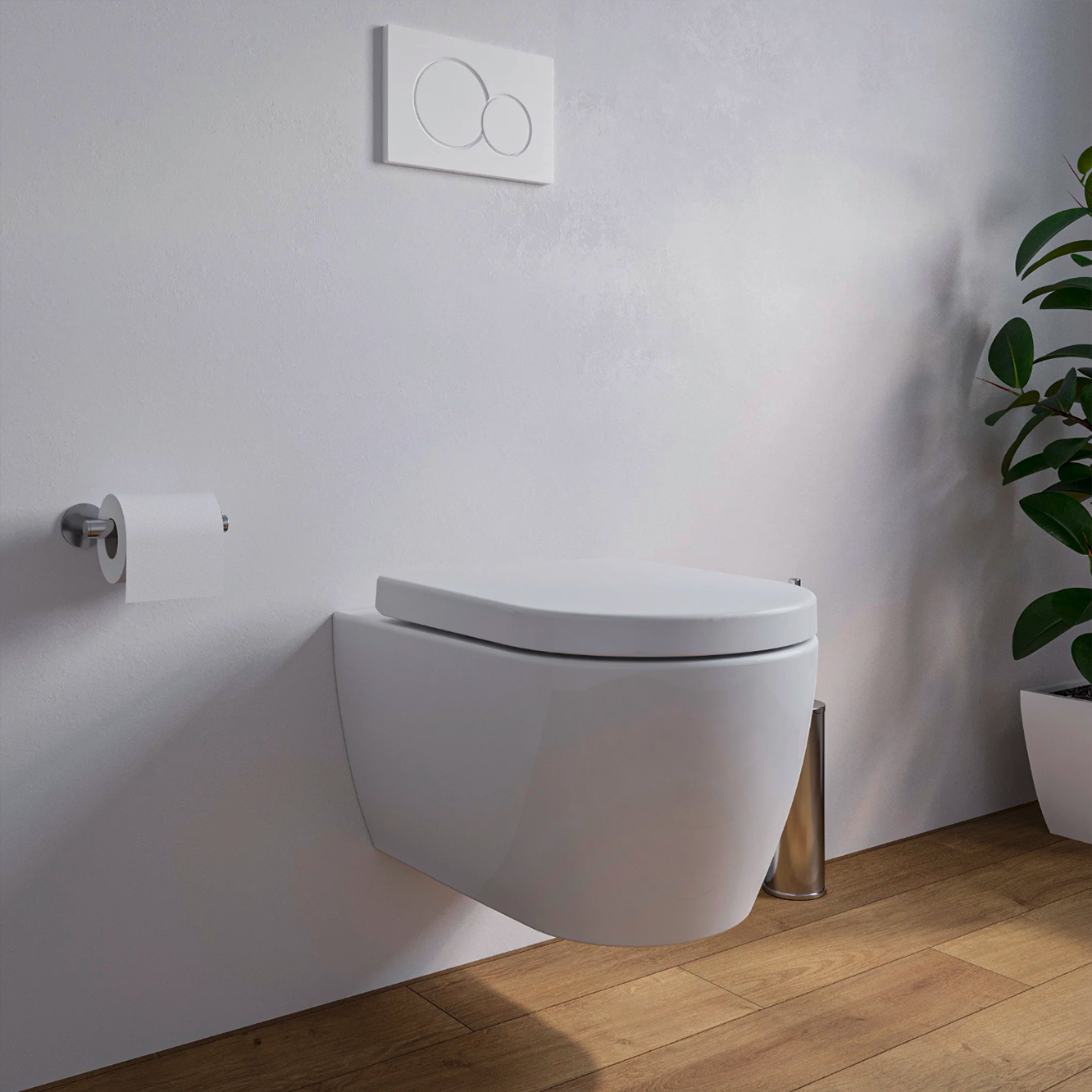 Væghængt toilet Nano NT2038