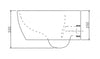 Komplet WC-pakke 41: WC NT2039 Hvid