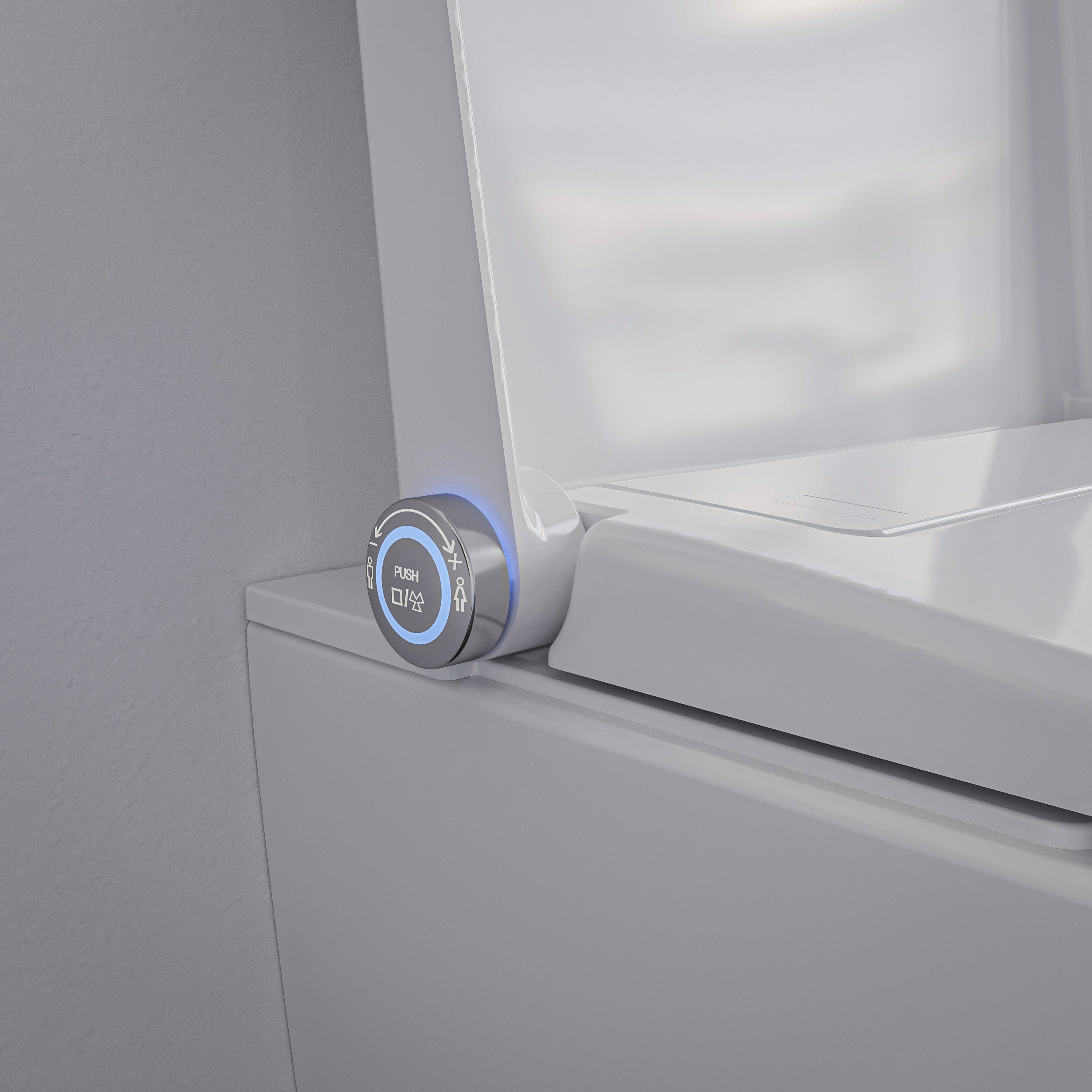 Dusch-WC komplet sæt Basic 1104 med Geberit Duofix forvægselement