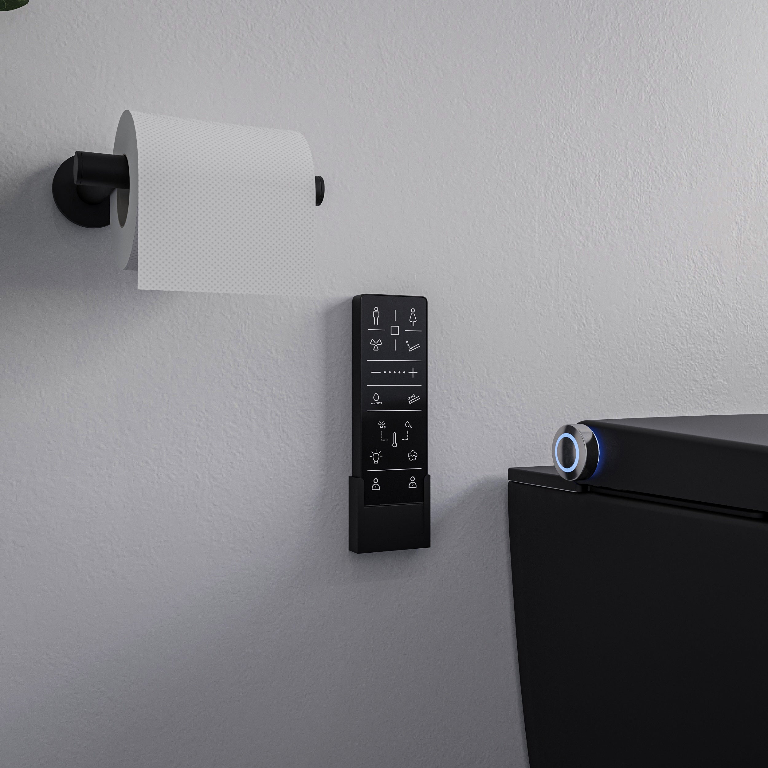 Bruse-WC komplet sæt PREMIUM 1102 med Geberit Duofix vægelement