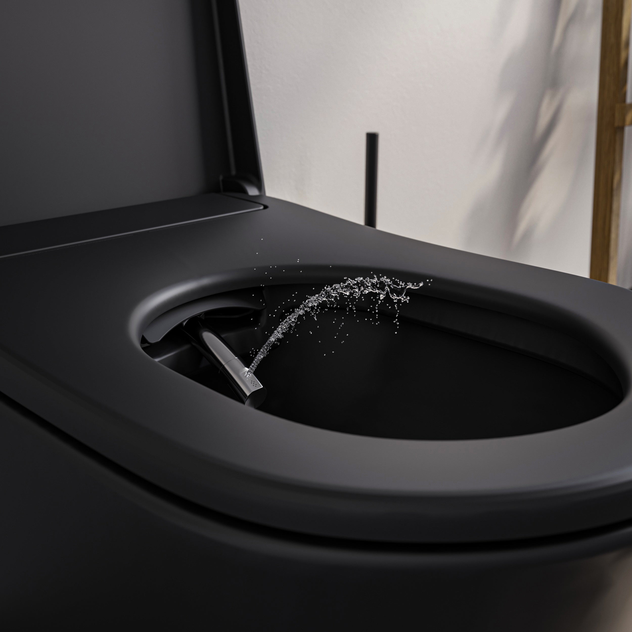 Douchetoilet PREMIUM 1102 Sort Mat

