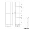Højskab AVA 170 cm