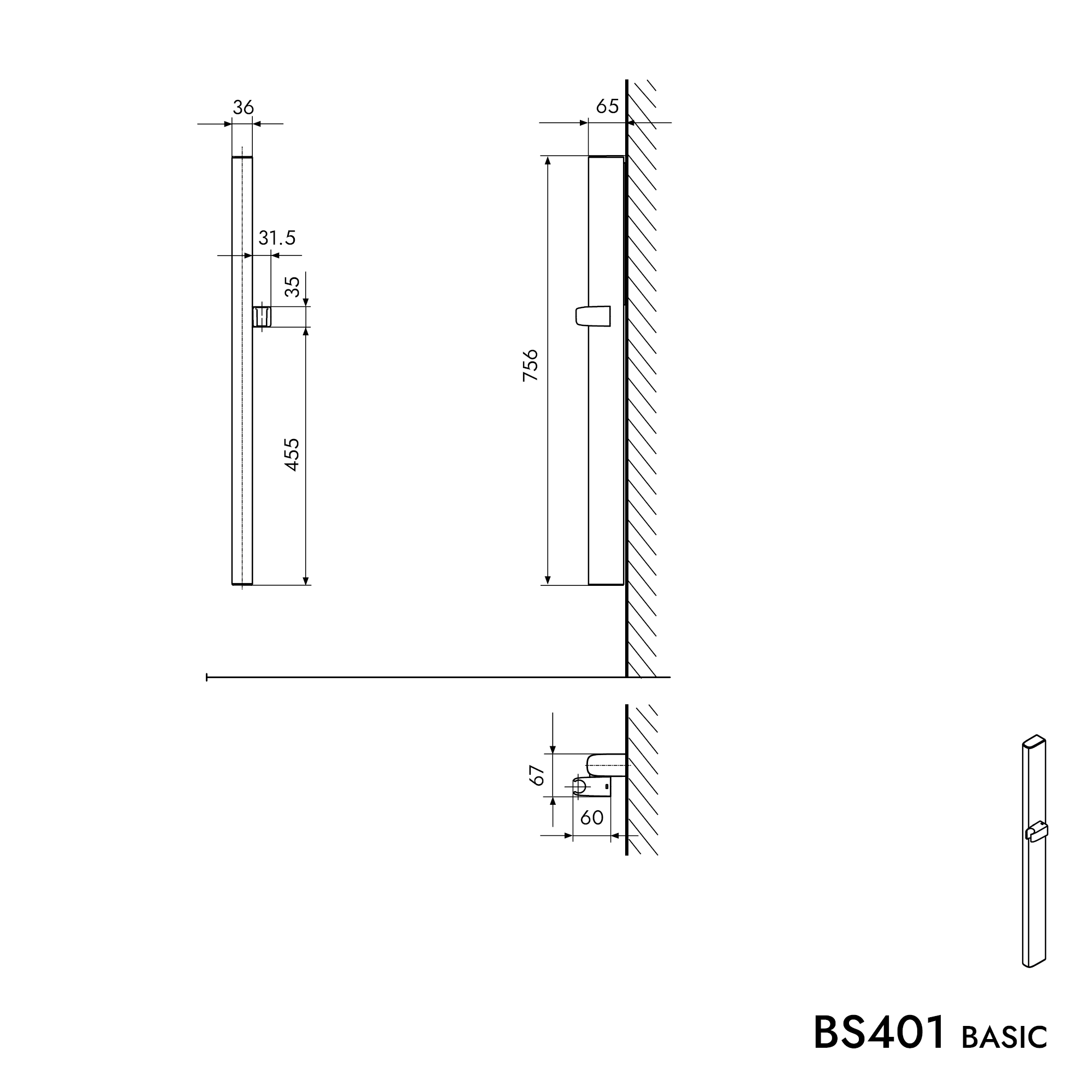 Brusestang BS401 BASIC