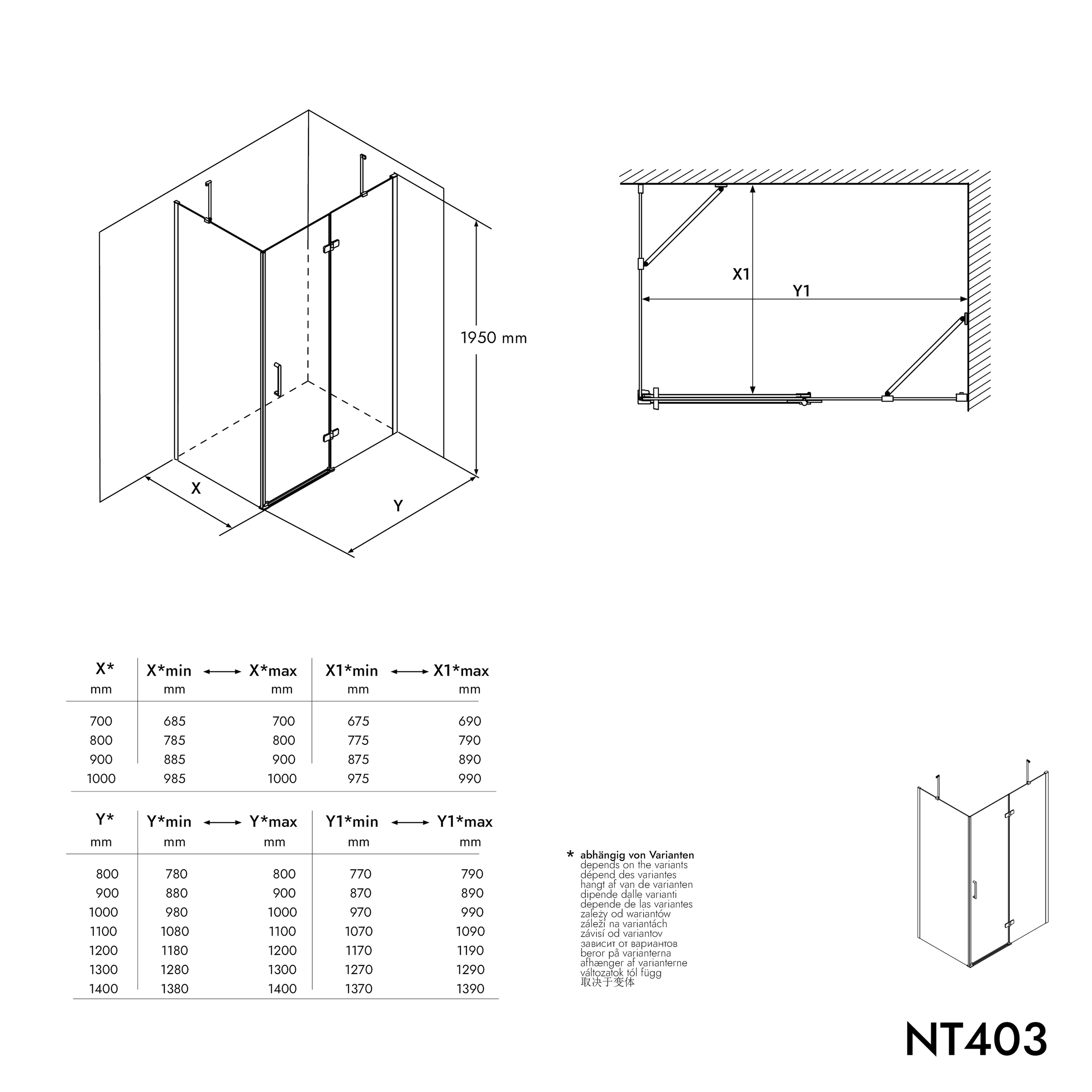Brusehjørne NT403