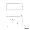 Waschtischunterschrank TIM 100 cm