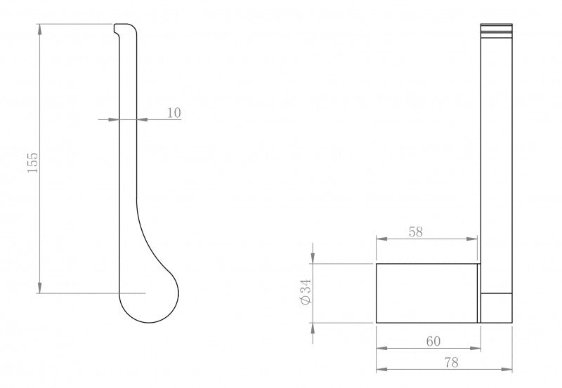 Toiletrulleholder SDVTPH