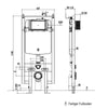 WC komplet pakke 42: WC B-8030R Sort