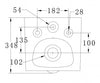 WC komplet pakke 33: WC B-8030R Sort