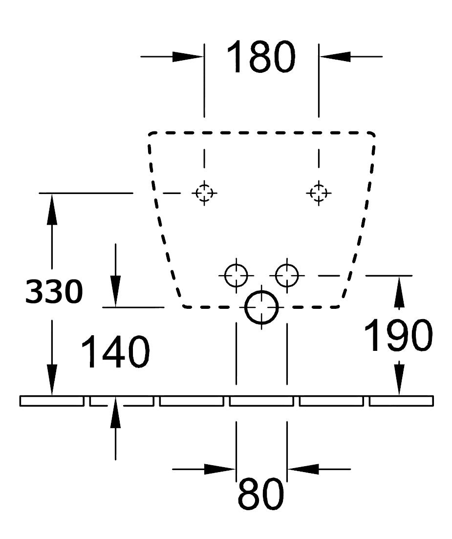 Væg-hængt bidet BH101