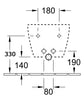 Væg-hængt bidet BH101