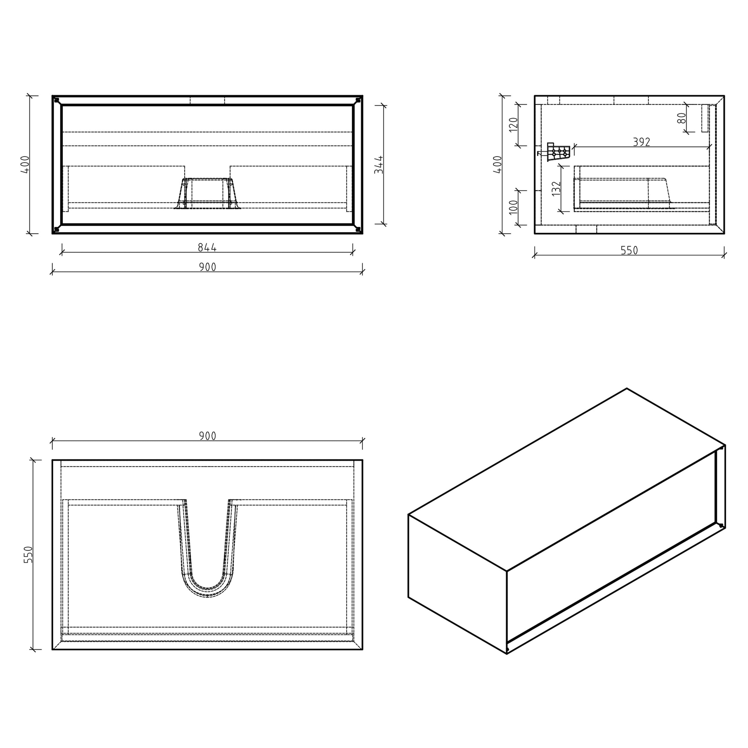 Underskab FIONA 900