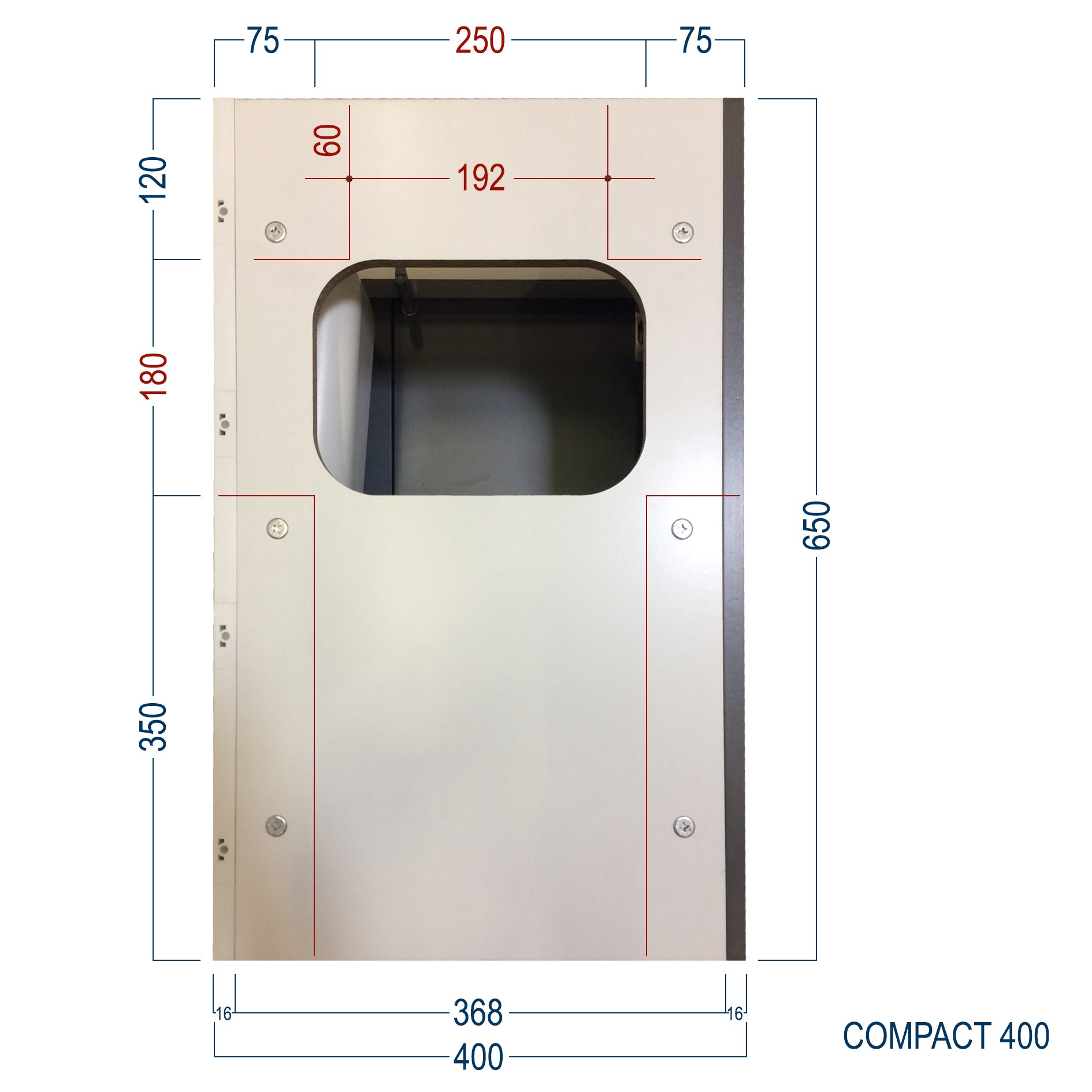 Badeværelsesmøbelsæt Compact 400