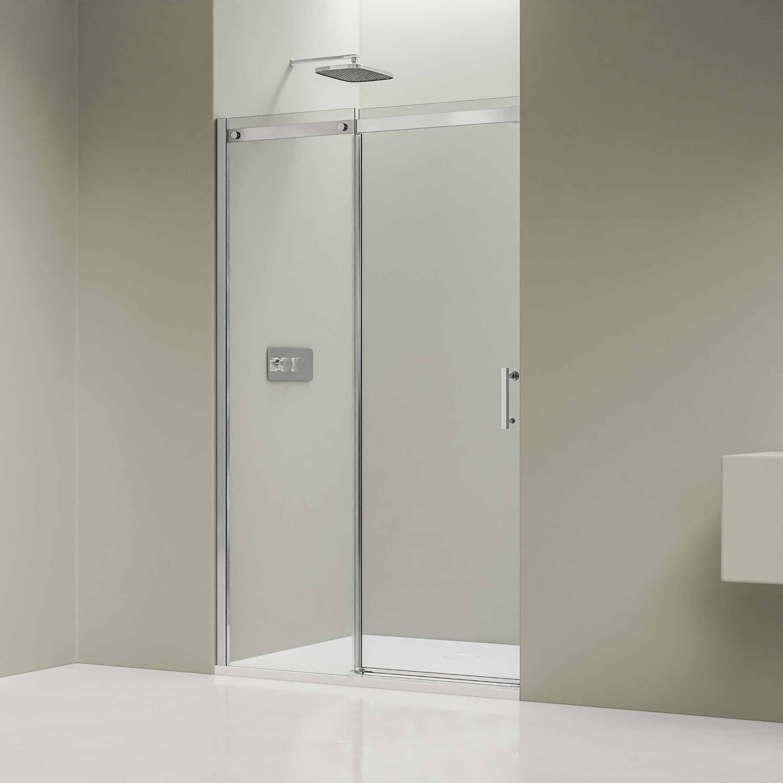 Indbygningsbruser med skydedør DX806A FLEX