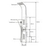 Brusestolpe 8815 med SEDAL-termostat