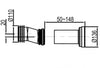 WC komplet pakke 39: WC B-8030R Sort