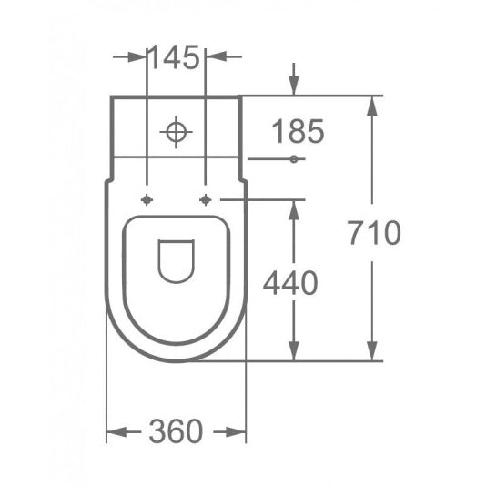 Gulvstående WC-toilet CT1099